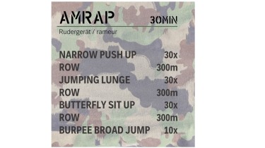 Allenamento completo del corpo: AMRAP 30min
