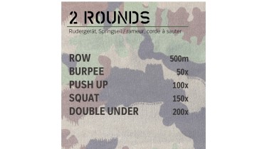 Allenamento completo del corpo: 2 rounds